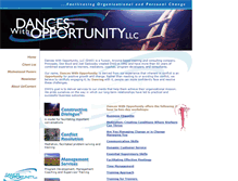 Tablet Screenshot of danceswithopportunity.com